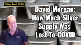 David Morgan: How Much Silver Was Lost To COVID (From SilverFest 2020)