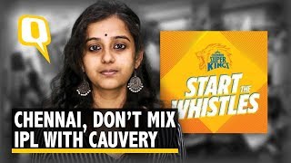 Cauvery Protests in Chennai During CSK’s IPL Match Was Shameful | The Quint