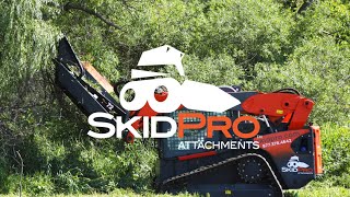 Skid Steer Industrial Brush Cutter - Skid Pro X4