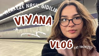 VIYANA’YA GIDIYORUZ/ Viyana Havaalani, Merkeze Nasil gidicez abla? #vlog