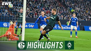 HIGHLIGHTS: FC Schalke 04 - SV Werder Bremen | SV Werder Bremen