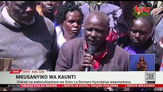 Wakazi Wa Nyandarua Waandamana Kulalamikia Kunyanyaswa Na KFS