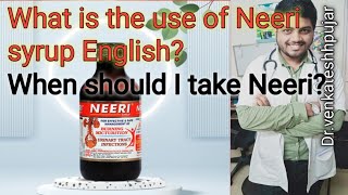 syrup Neeri(aimil)|uses|dosage|side-effects|contraindications|English explanation