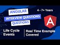 Real-Time Use Cases of Angular Lifecycle Hooks | Interview Preparation for Senior Developers
