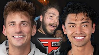 He Was Kicked From Faze Clan & Post Malone Surprised Him!