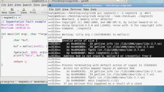 Valgrind - Live Debugging Examples