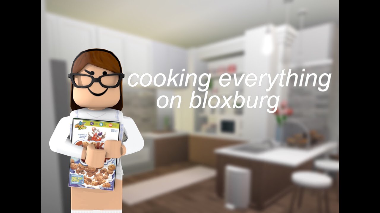 Cooking Everything On Bloxburg - YouTube