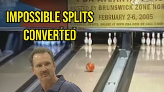 IMPOSSIBLE splits made by PBA pro's | Bowling split conversions