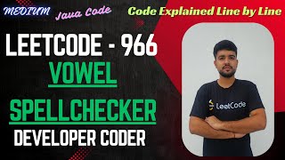 Vowel Spellchecker | | LeetCode 966 | Java Code | Developer Coder