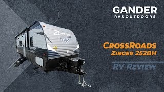 2020 CrossRoads Zinger 252BH | RV Review:  Gander RV \u0026 Outdoors