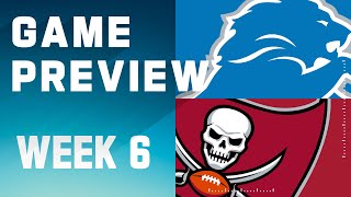 Detroit Lions vs. Tampa Bay Buccaneers | 2023 Week 6 Game Preview