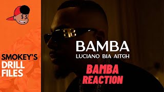 American Rapper First Time Hearing LUCIANO ft. BIA & AITCH - BAMBA (Drill Reaction)
