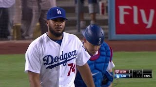 WSH@LAD: Jansen retires Harper to earn the save