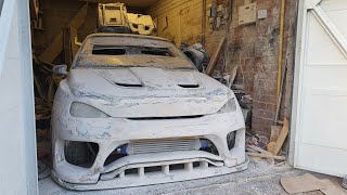 154 - Clio Mk1 Max Power build - Tonnes of flatting, sanding, shaping and panel lines/symmetry work