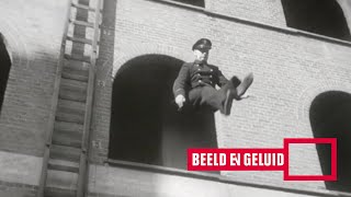 Amsterdamse schooljeugd bij de brandweer (1949)