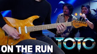 Toto - On The Run | Guitar cover | ( Poland \u0026 Montreux )