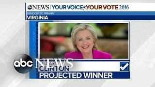 Super Tuesday: Democrat Projections for Georgia, Virginia, Vermont