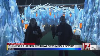 NC Chinese Lantern Festival sets new record