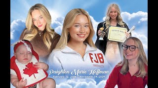 Paighton Hoffman Funeral Service | November 26, 2024