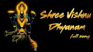 Shree Vishnu Dhyanam| lord Vishnu song | #shorts #vishnu #lordvishnu  #spiritualstatus  #trending