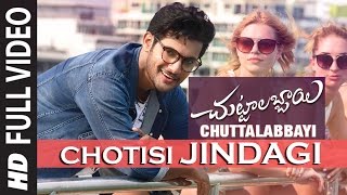 Chotisi Jindagi Full Video Song || "Chuttalabbayi" || Aadi, Namitha Pramodh || Telugu Songs 2016