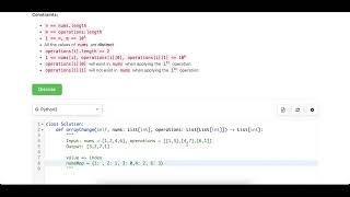 LeetCode 2295 Replace Elements in an Array