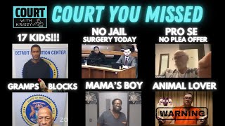 Court Missed: Felony Pro Se, 17 KIDS, Mama's Boy, Can't Go 2 Jail Have Surgery \u0026 🐑🙀AN ANIMAL LOVER🙊