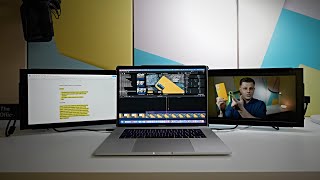 Trio Max Review - Awesome Mobile Triple Monitor Setup for Laptops