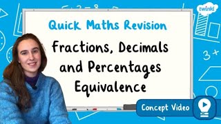 Fractions, Decimals and Percentages Equivalence | KS2 Maths
