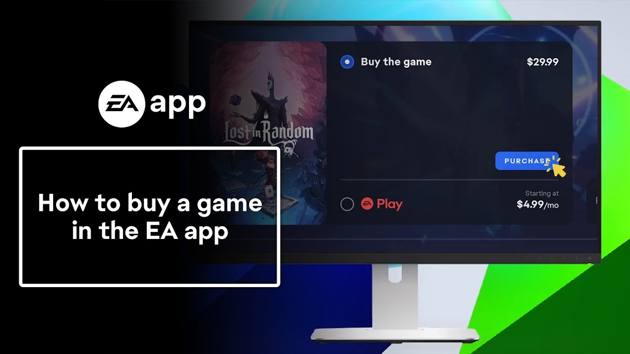 How To Buy A Game In The Ea App Ea Help Youtube