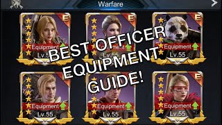 OFFICER EQUIPMENT GUIDE FOR AGE OF ORGINS!