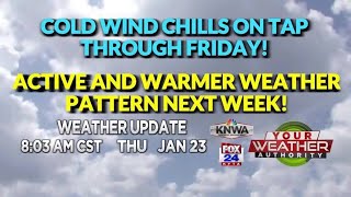 Latest On Next Week's Warming Trend!