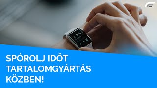 Hogyan spórolj időt posztgyártás / tartalomgyártás közben? 💡 / ShortCast II.