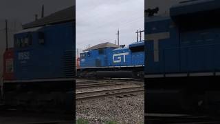 GTW Heritage Unit Trails on SB CN Train