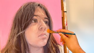 Oil Painting Timelapse - Self Portrait