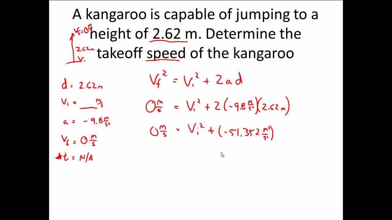 Kinematic Equations Physics Examples - Tessshebaylo