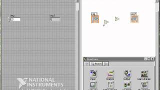 LabView Basic Tutorial 1 (C-to-F Conversion)