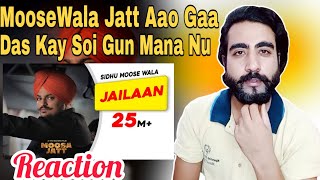 Reaction On: Jailaan || Sidhu Moosewala || Moosa Jatt || Pakistan Reaction