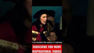 Jacinda Ardern's #inspirational speech at #Harvard to treat differences with empathy \u0026 kindness