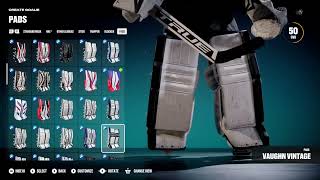 nhl 25 all goalie pads