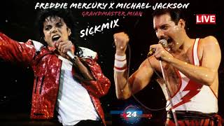 Freddie Mercury x Michael Jackson #sickick SICKICK #newmusic Sickmix Tiktok Remix Mashup ❤️😷