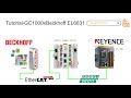 Beckhoff.Profinet connection with EL6631 and Keyence GC1000  Tutorial