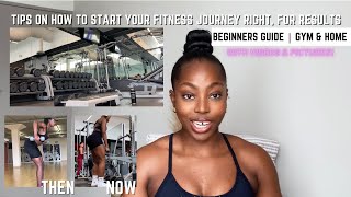 STEP BY STEP BEGINNER’S GUIDE TO STARTING FITNESS JOURNEY | GYM & HOME TIPS