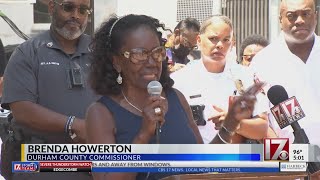 Durham leaders, community rally against violence