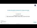 Tutorial 38 - Image filtering in python - Edge detection