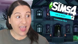 Sims 4 Life And Death Trailer Reaction!