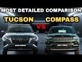 HYUNDAI TUCSON 2022 VS JEEP COMPASS - FULL DETAILED COMPARISON | WHICH IS BETTER?