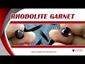 CEYLON NATURAL RHODOLITE GARNET GEMSTONE | SAMEERA GEMS