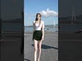 街拍 身材 shorts beauty 这样的身材打几分