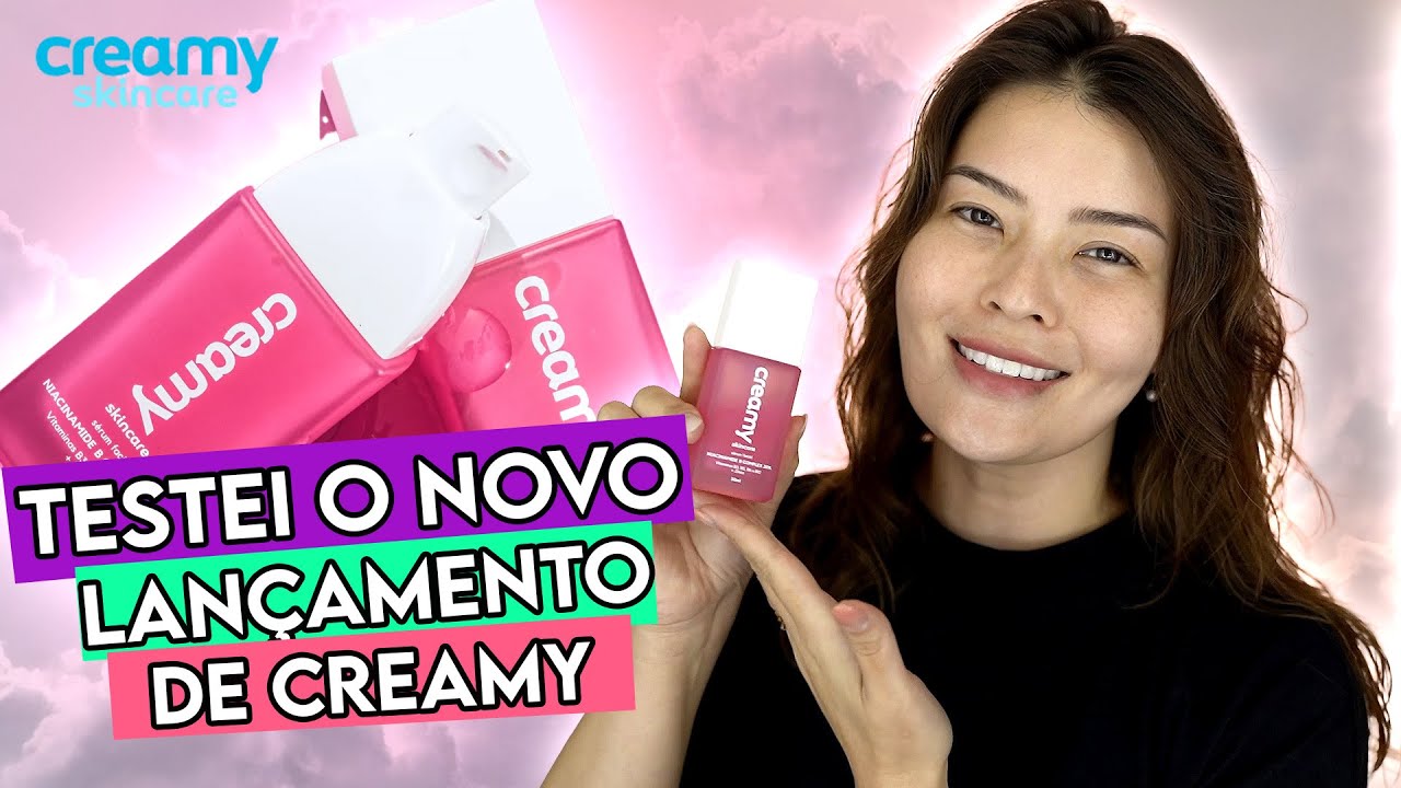 TESTEI A NIACINAMIDE B COMPLEX 20% De CREAMY 🎉 - YouTube